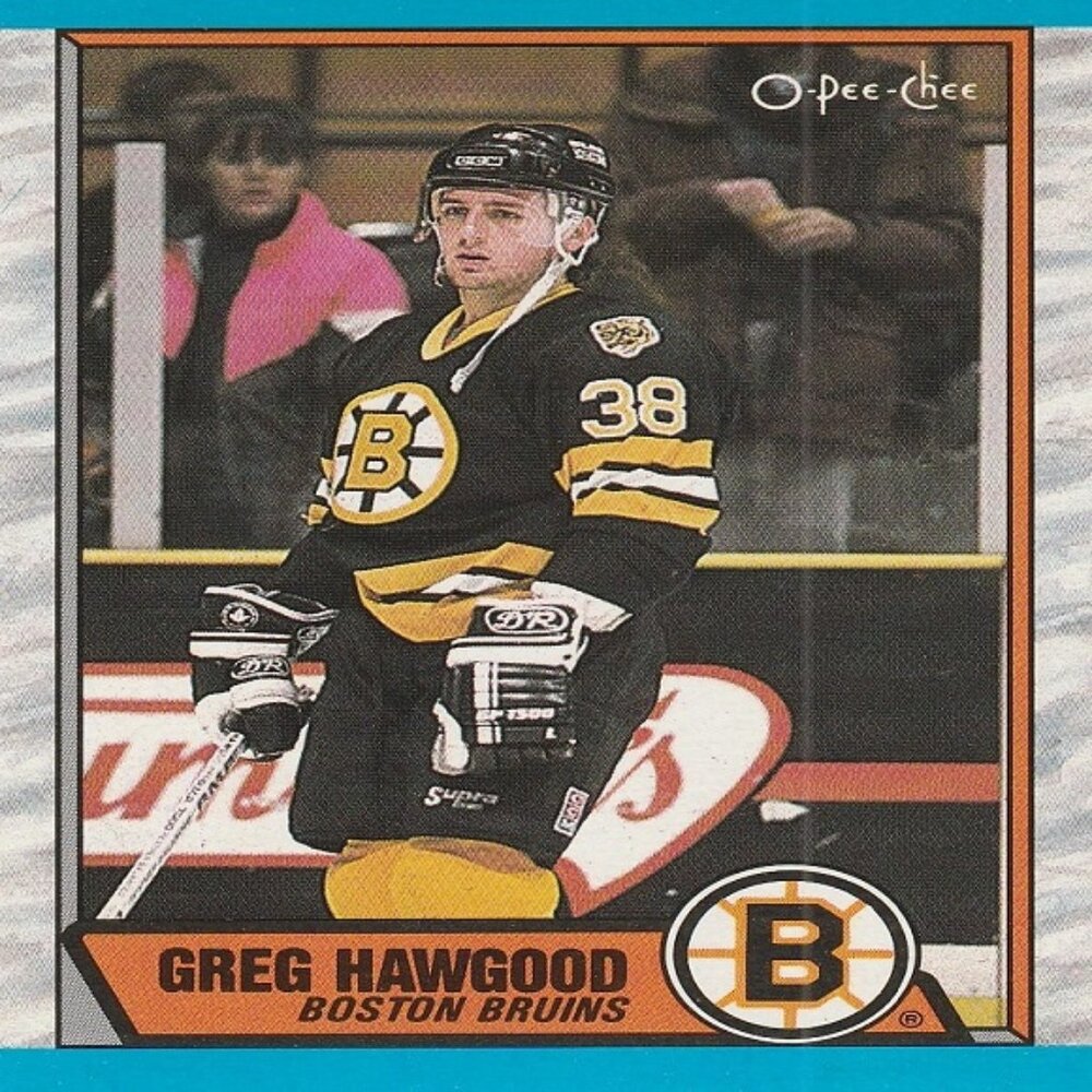 Greg Hawgood - 1989 O Pee Chee Hockey Card